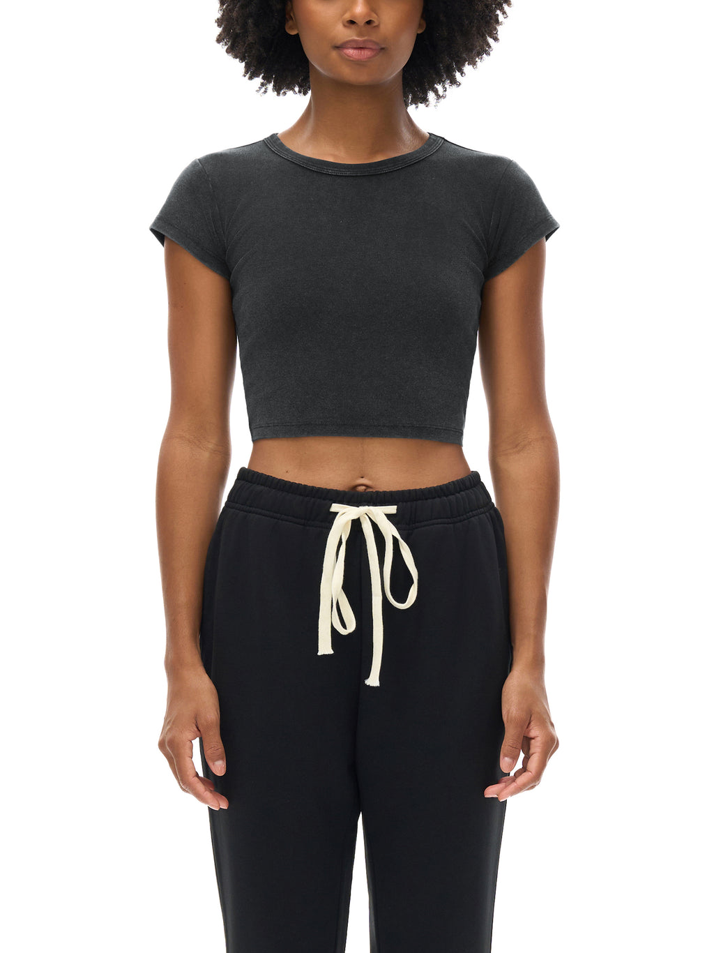 Snow Washed Crop Top