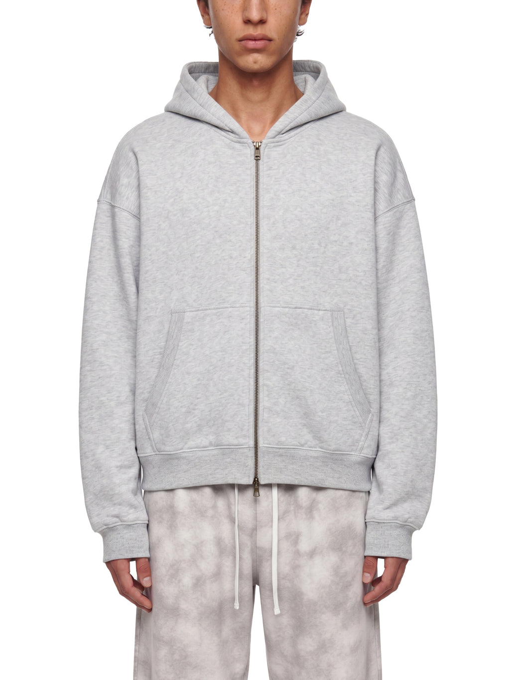 Essential Oversized Fleece Boxy Hoodie