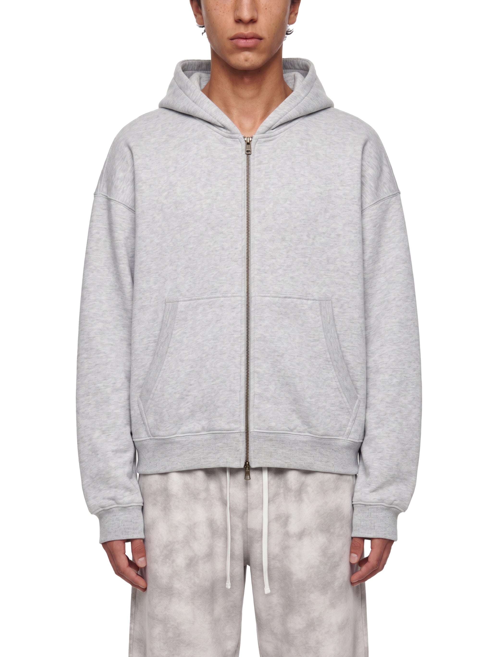 Essential Oversized Fleece Boxy Hoodie