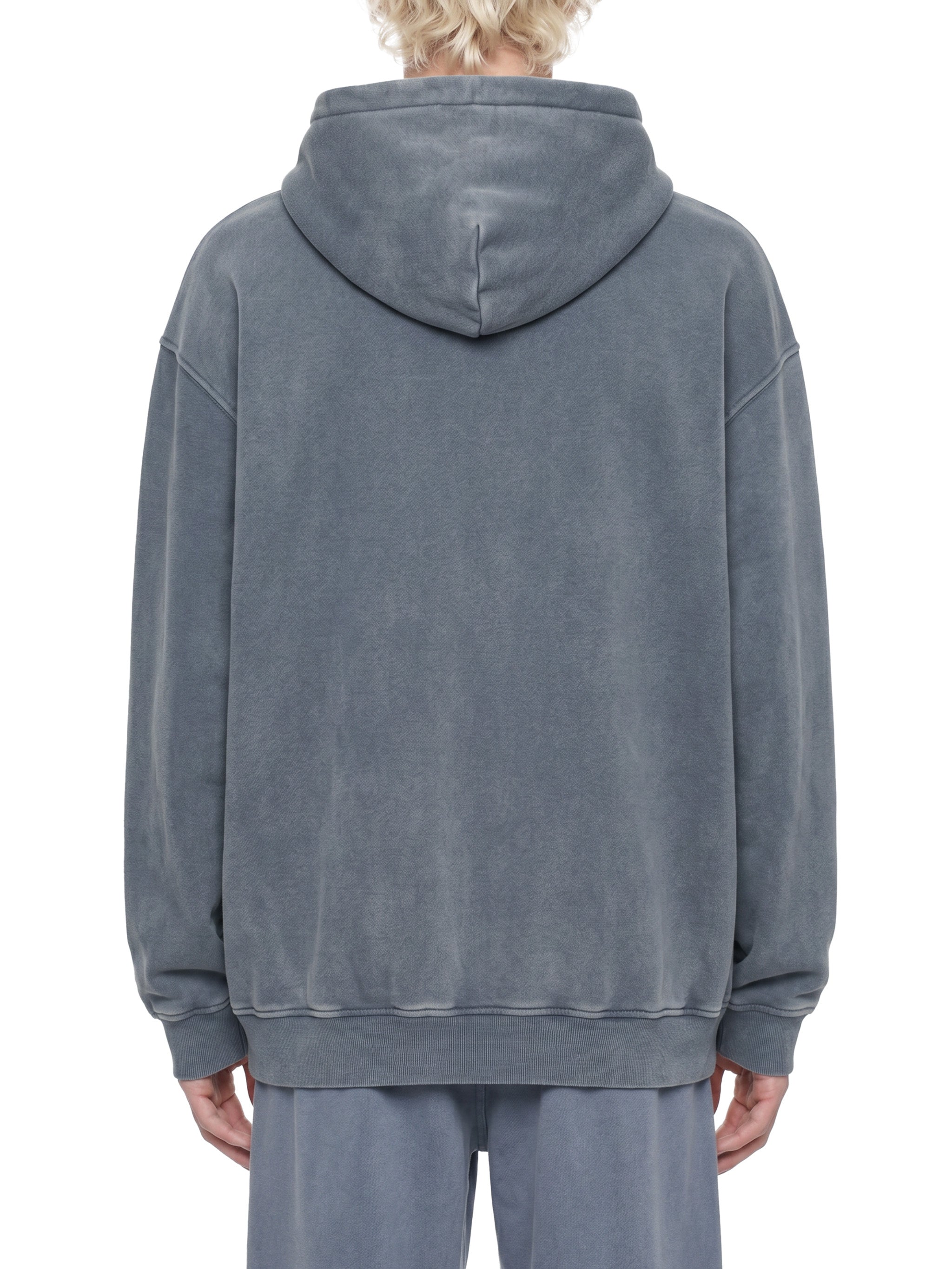 Snow Wash Fleece Oversize Hoodie