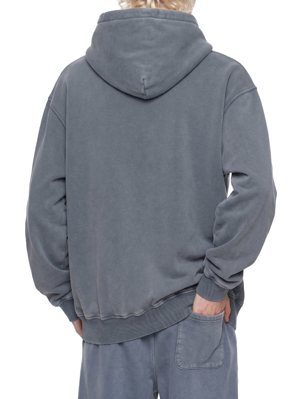 Snow Wash Fleece Oversize Hoodie