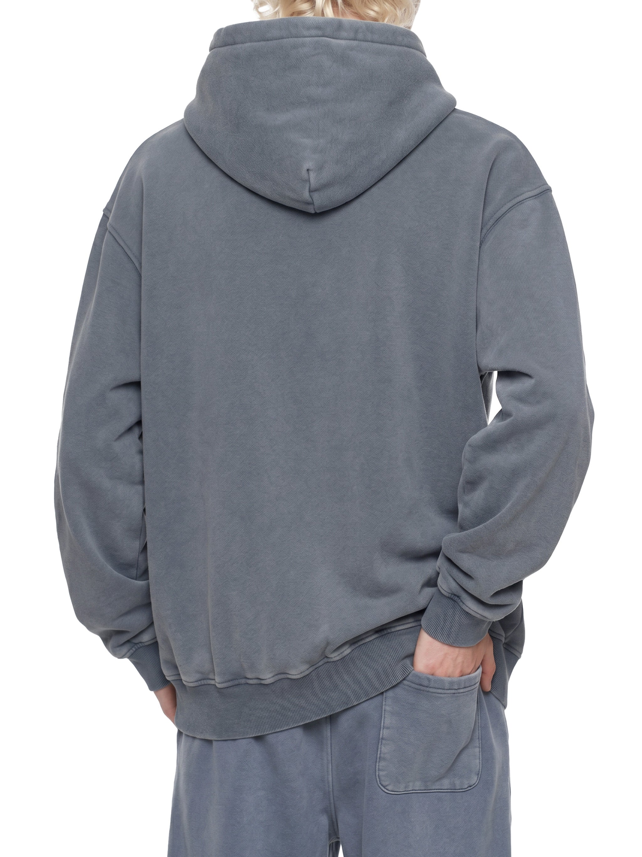 Snow Wash Fleece Oversize Hoodie