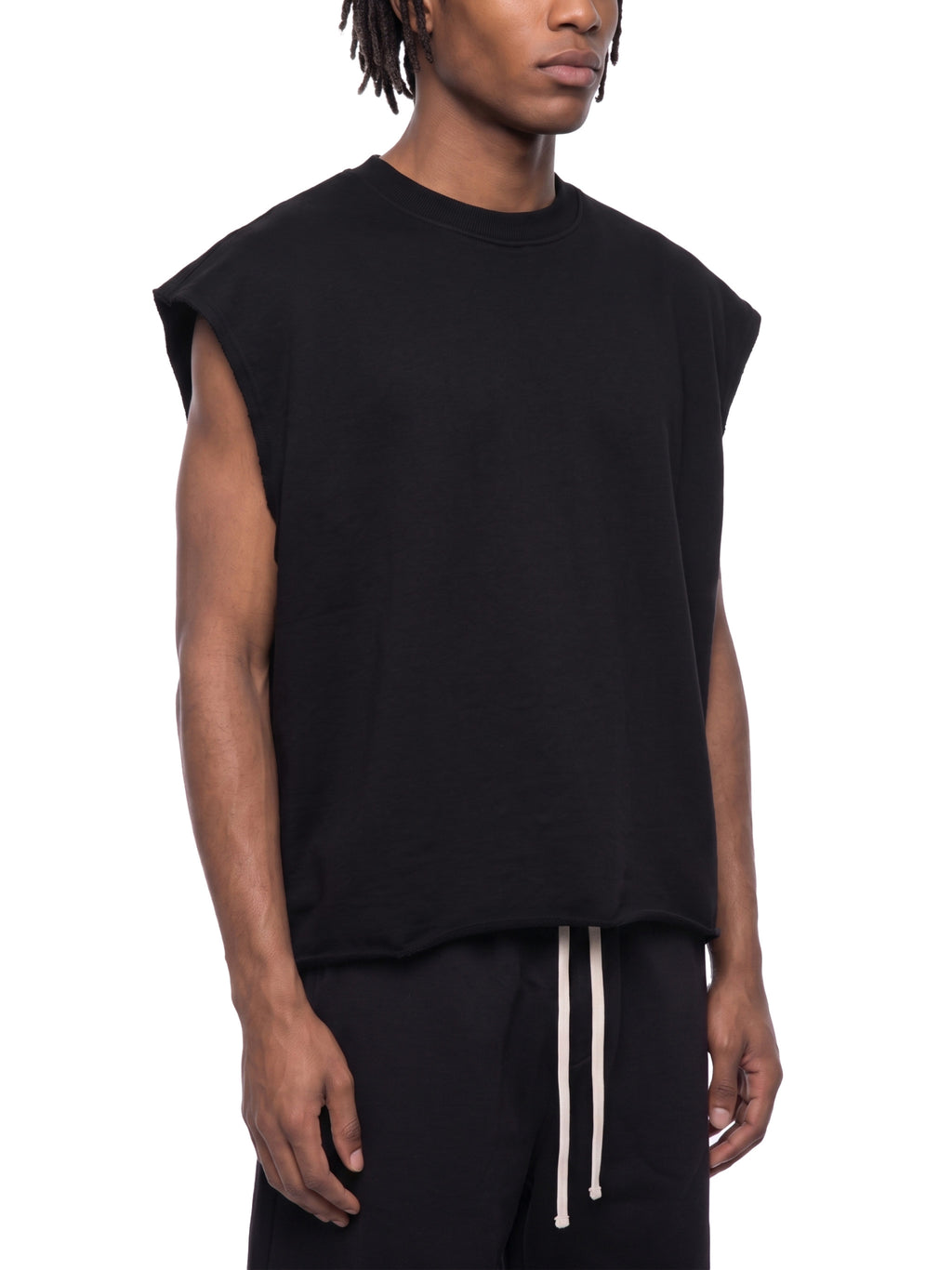 French Terry Boxy Tank Top