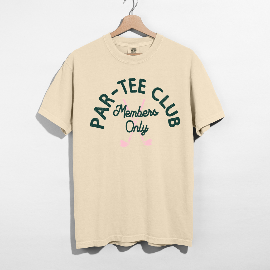 Par-Tee Club Members Only Golf Shirt