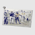 Real Men Smoke Golf Towel