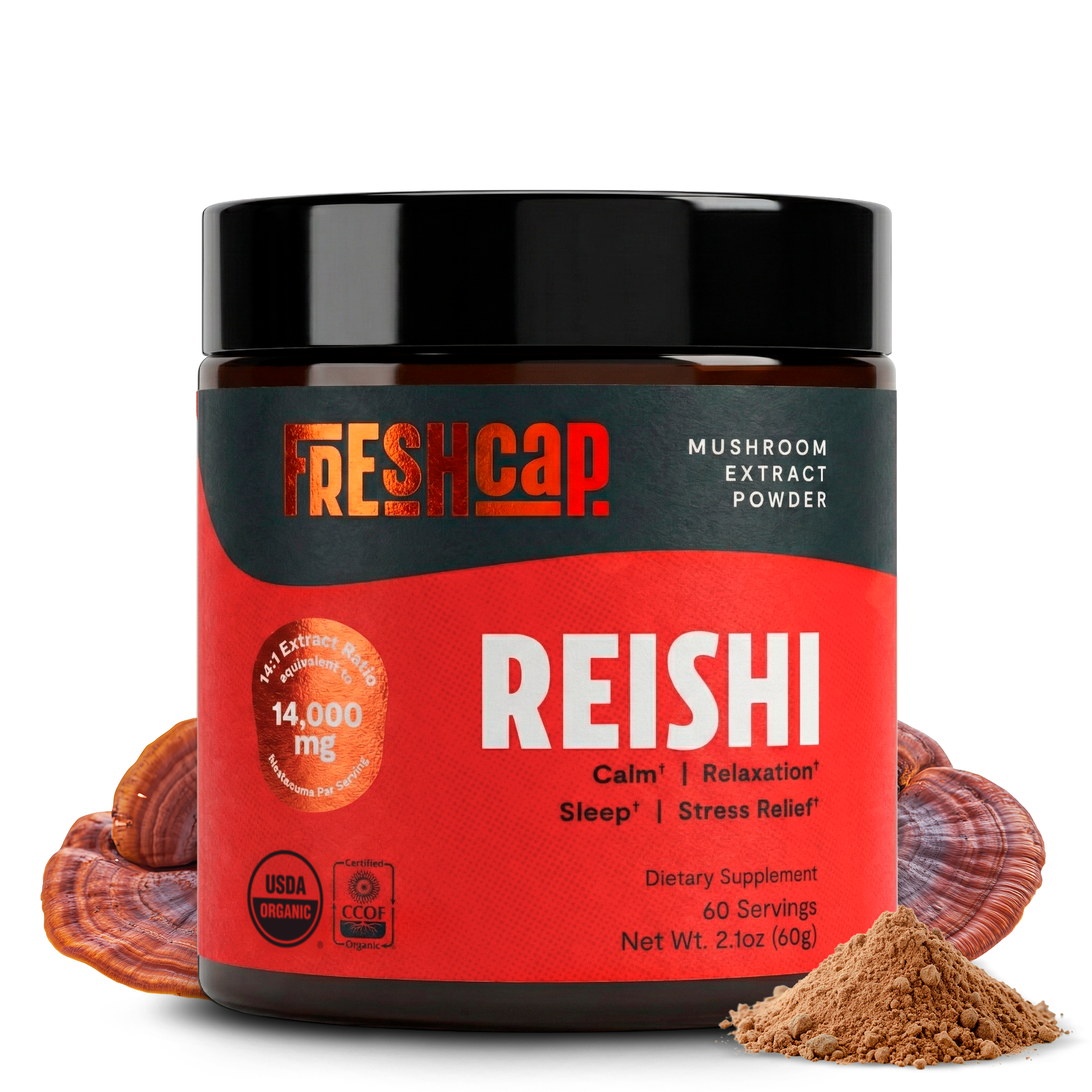 Organic Reishi Mushroom Powder