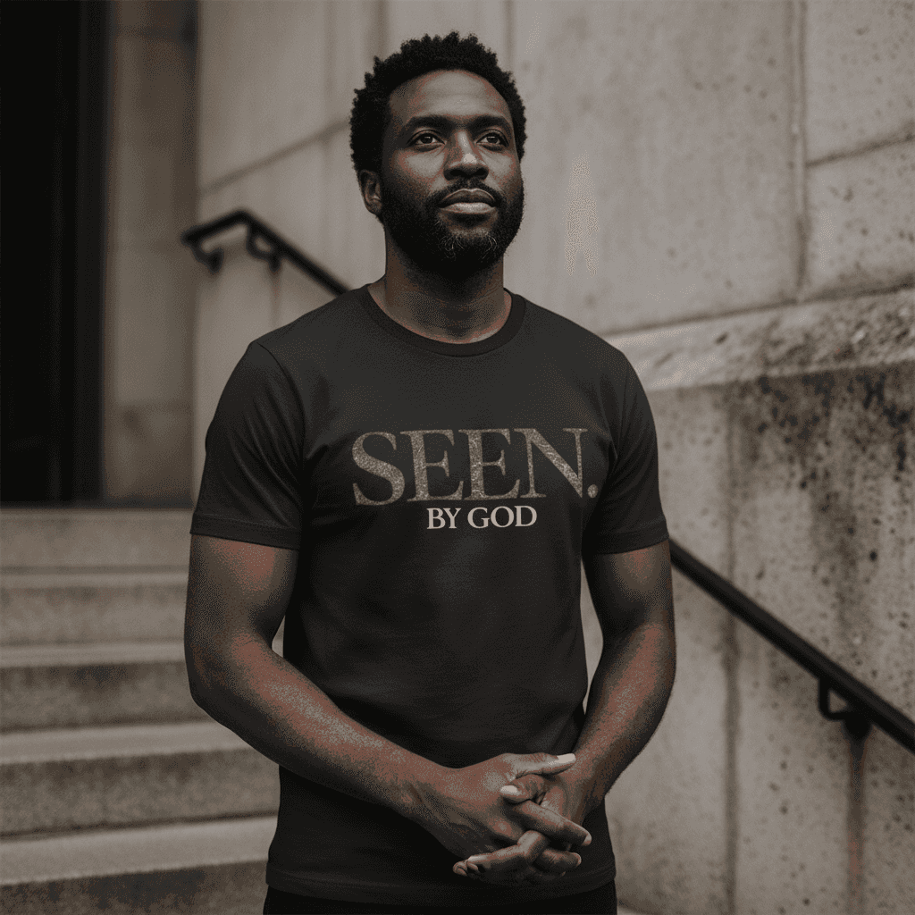 SEEN. By God T-Shirt — Faith Graphic Tee