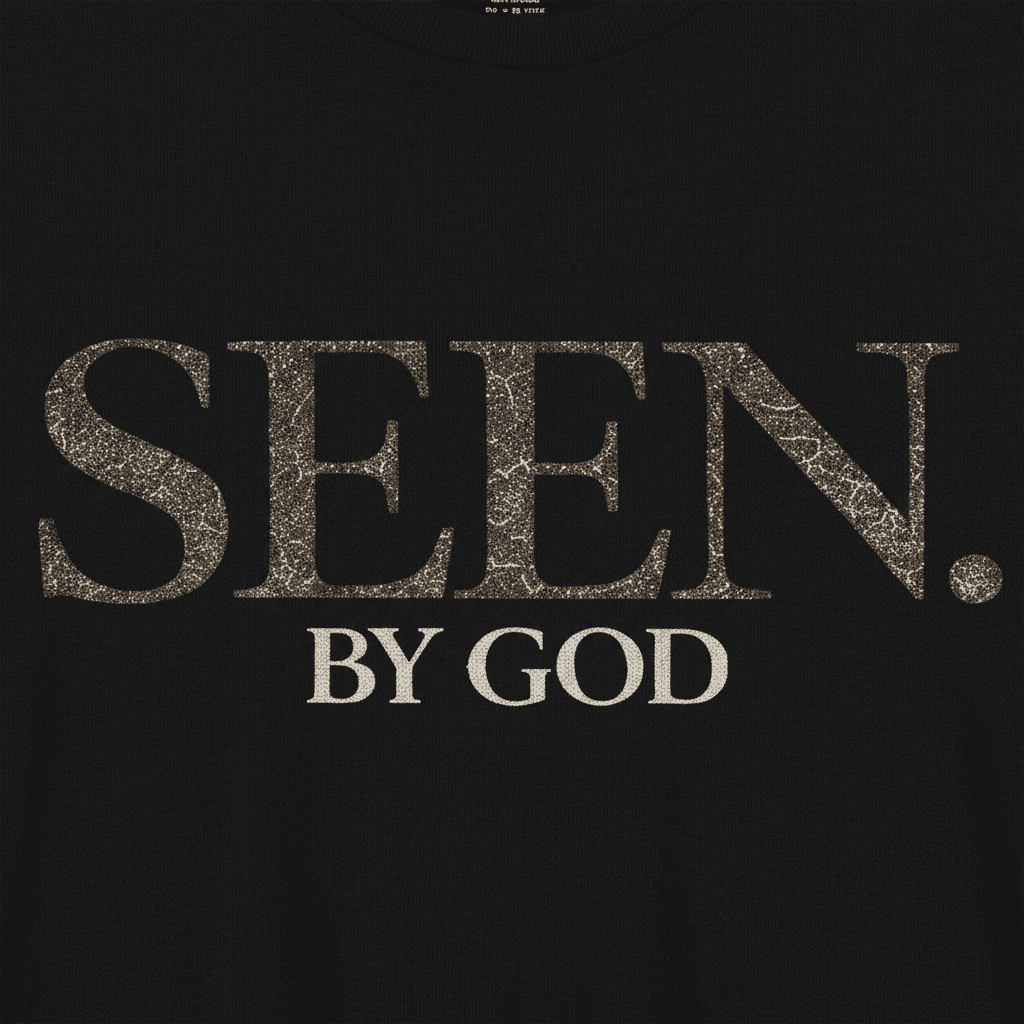 SEEN. By God T-Shirt — Faith Graphic Tee
