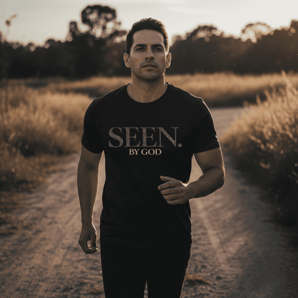 SEEN. By God T-Shirt — Faith Graphic Tee