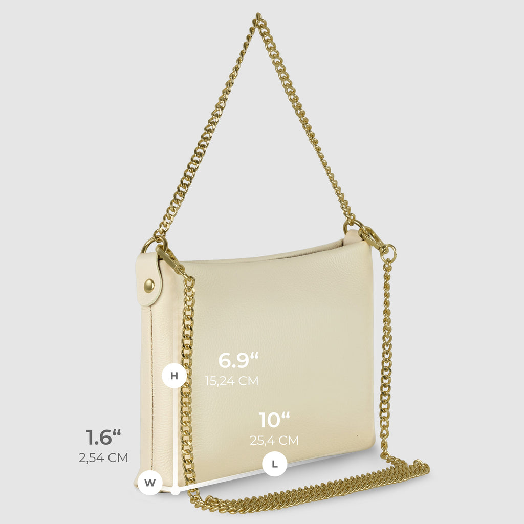 Italian Full-Grain Leather Crossbody Bag | Mantova