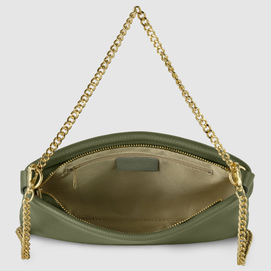 Italian Full-Grain Leather Crossbody Bag | Mantova