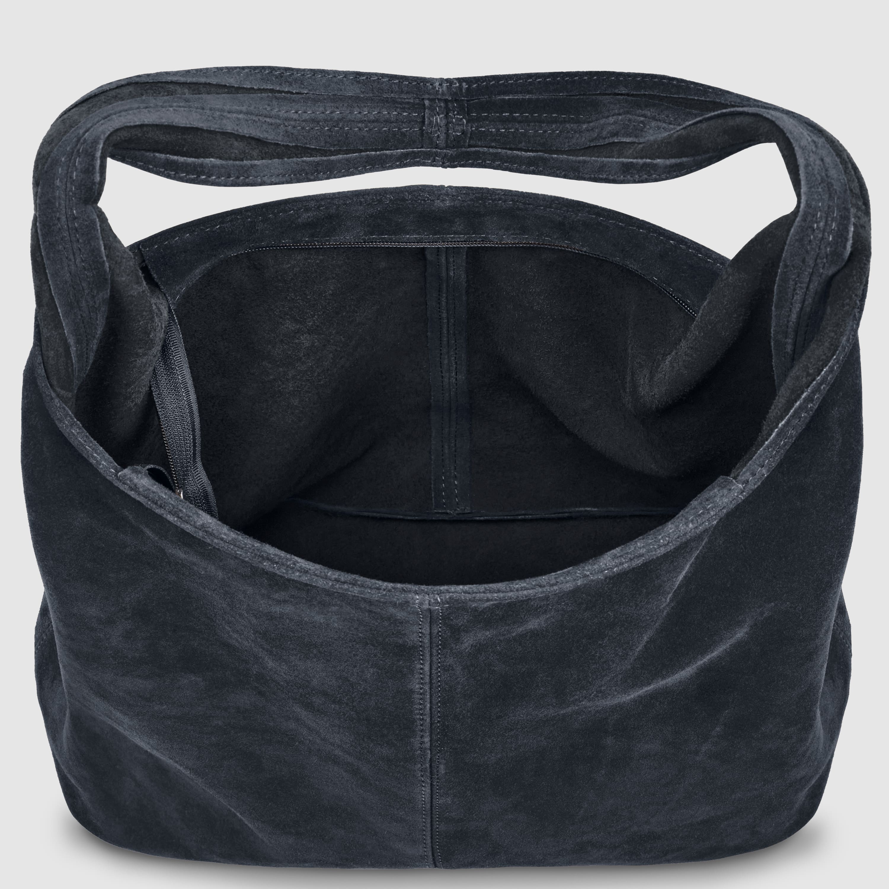Italian Genuine Suede Hobo Bag | Palermo