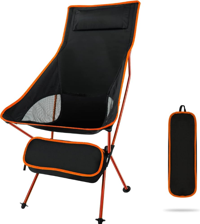 Ultralight Tall-Back Camping Chair